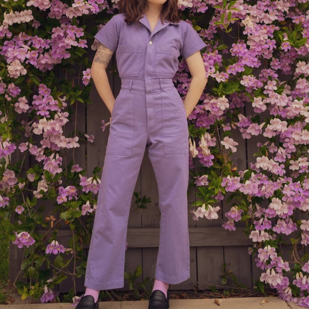 Big Bud Press Lavender Jumpsuit - DISCONTINUED COLOR